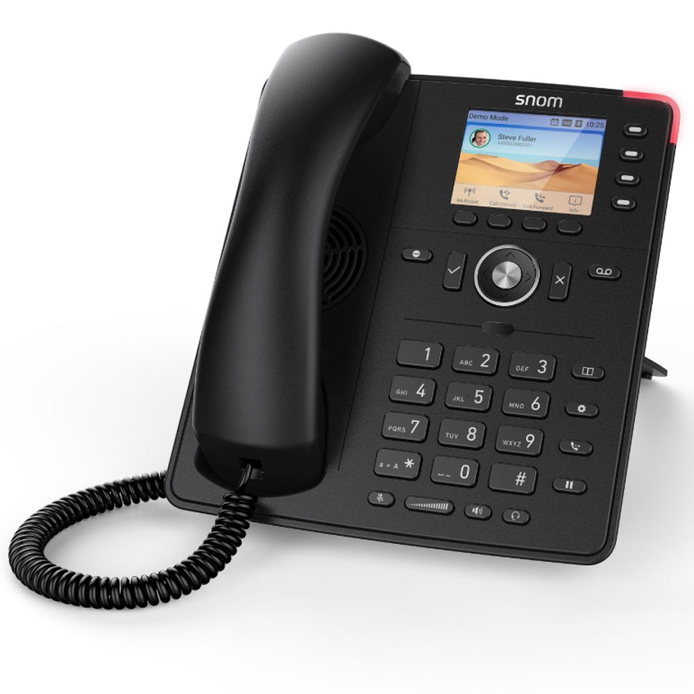 SNOM D713 IP Desk Phone, HD Audio, PoE, TFT Liquid Crystal Display (LCD), Headset Connectable (Include SnomA100M and Snom A100D) SNOM D713 IP Desk Phone, HD Audio, PoE, TFT Liquid Crystal Display (LCD), Headset Connectable (Include SnomA100M and Snom A100D)